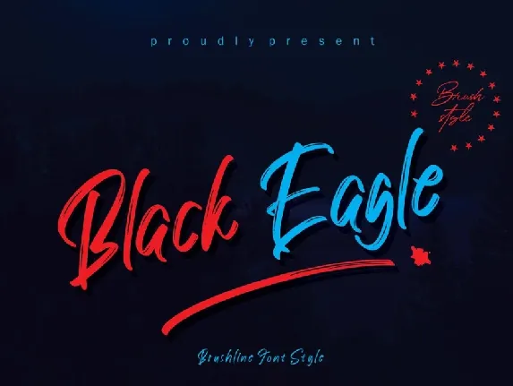 Black Eagle font