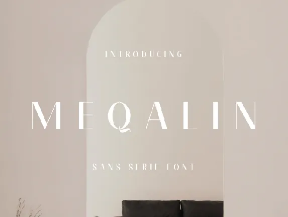 Meqalin Typeface font