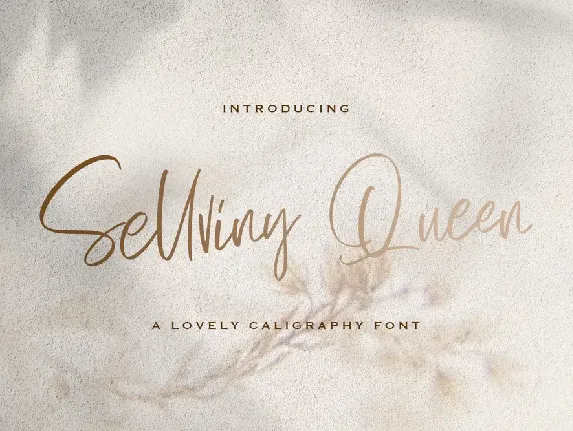 Sellviny Queen font