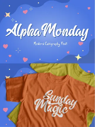 Alpha Monday font