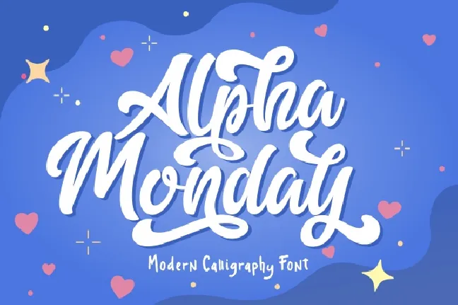 Alpha Monday font