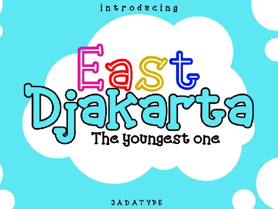 East Djakarta font