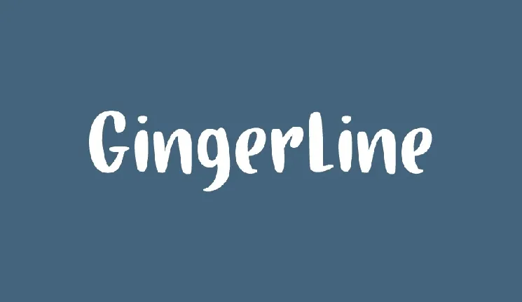 Gingerline font