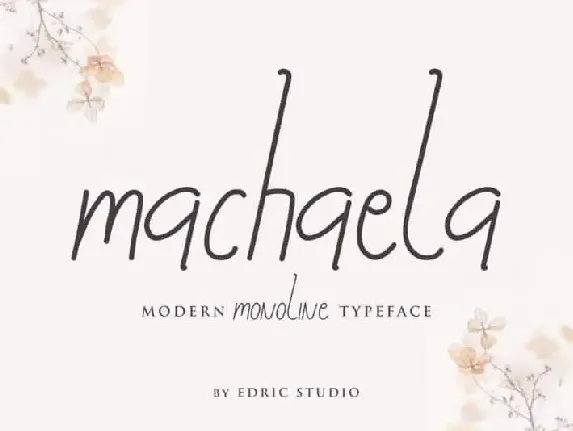 Machaela Handwritten font