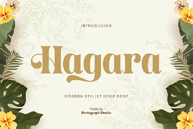 PTG Hagara font