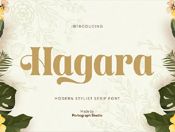 PTG Hagara font