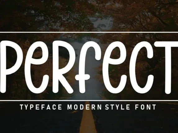 Perfect Display font