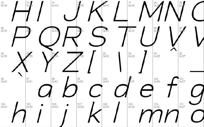 Malonet font