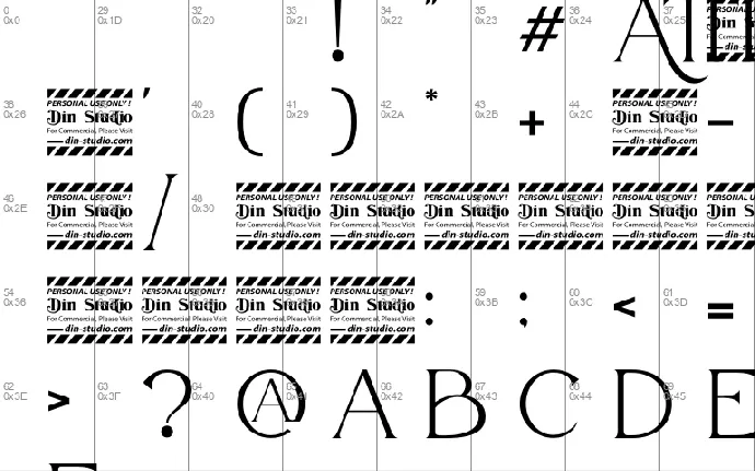 Atteron font