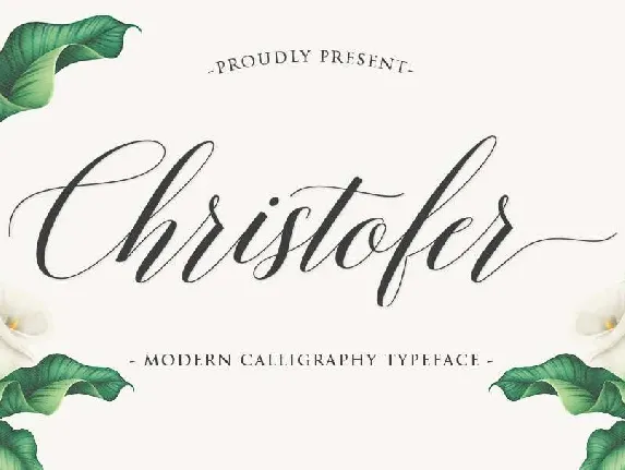 Christofer font