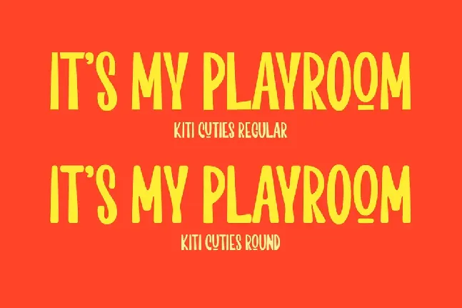 Kiti Cuties font