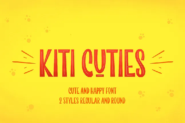 Kiti Cuties font