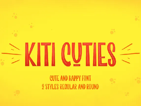 Kiti Cuties font