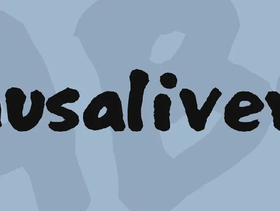 nusaliver font