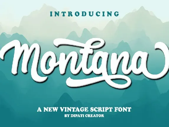 Montana font