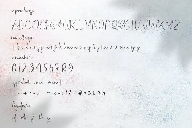 Geovanice Signature font