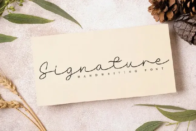 Wedding Script font