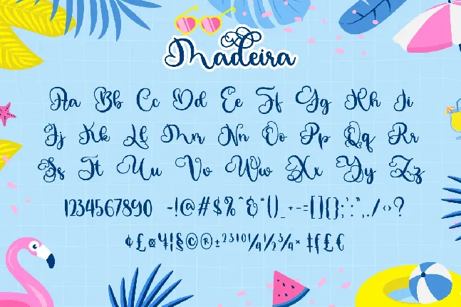 Madeira Personal Use Only font