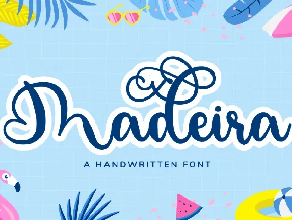 Madeira Personal Use Only font