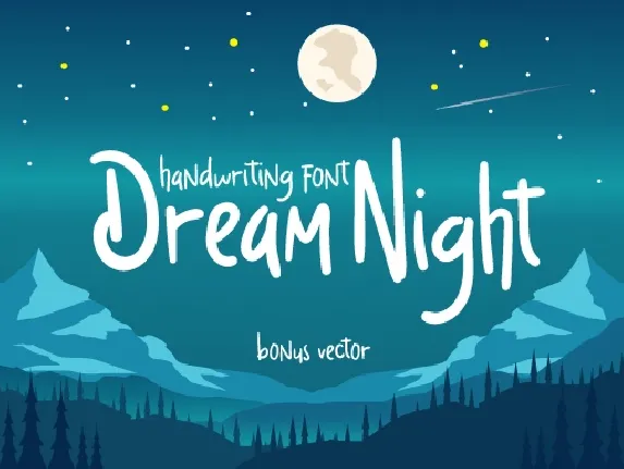 Dream Night font