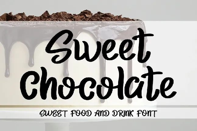 Sweet Chocolate font