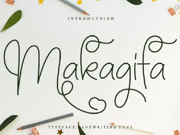 Makagifa Script font