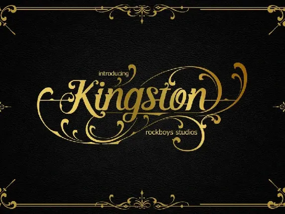 Kingston font