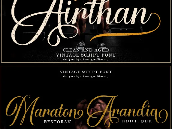 Airthan font