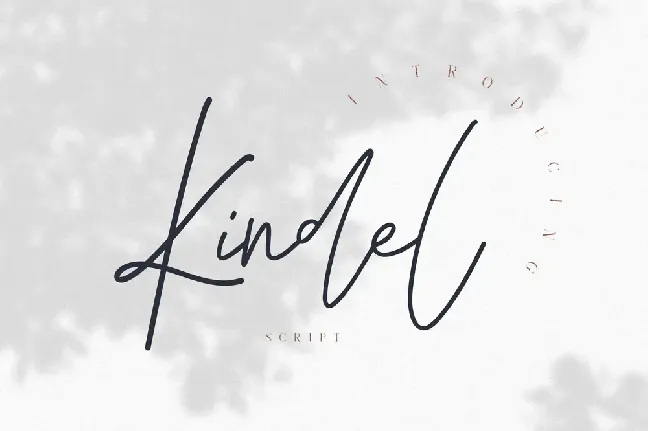 KindelScript font