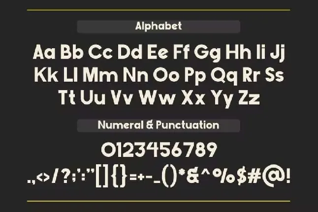 Anallop font