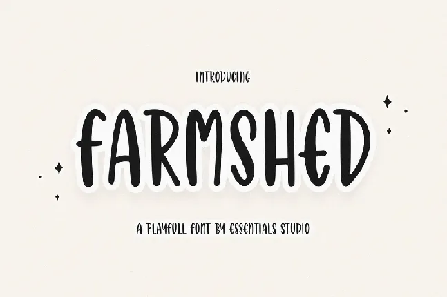 FARMSHED font