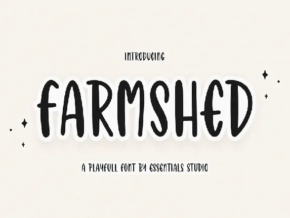 FARMSHED font