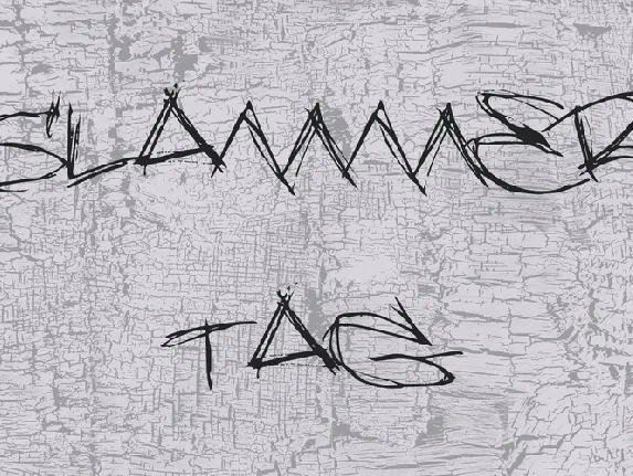 Slammer tag font