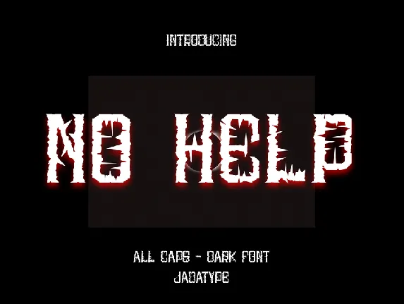 No Help font