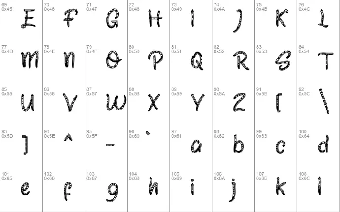 Sea Octopus font