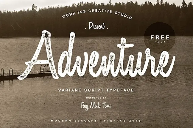 Variane Script font