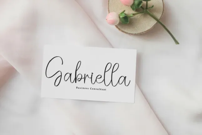 Sunlight Script font