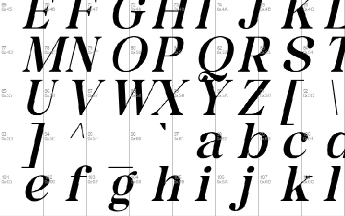 Valaneir font