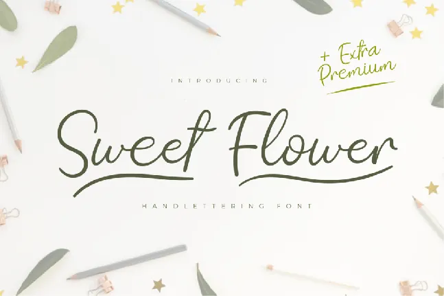 Sweet Flower font