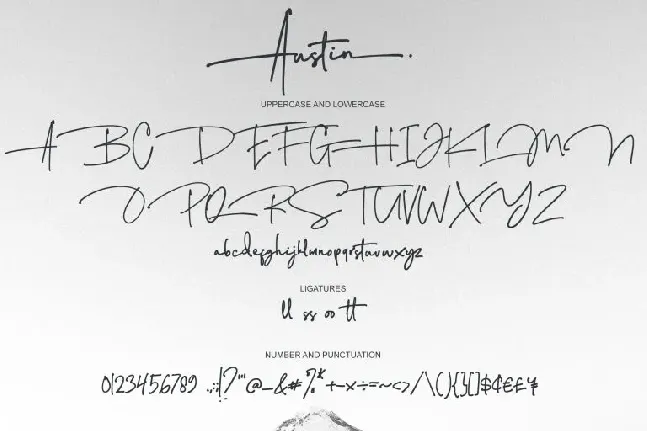 Austin Stylish Signature font