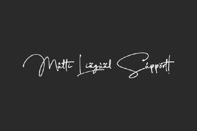 Austin Stylish Signature font