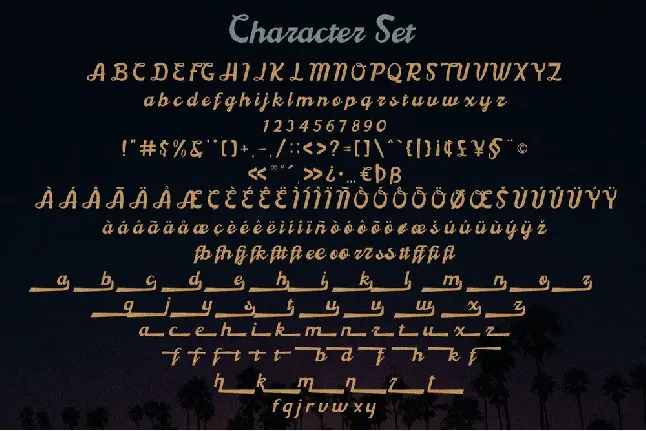 Boardley Demo font