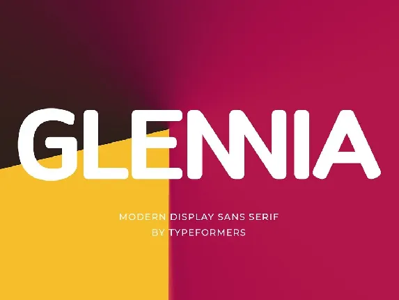 Glennia font