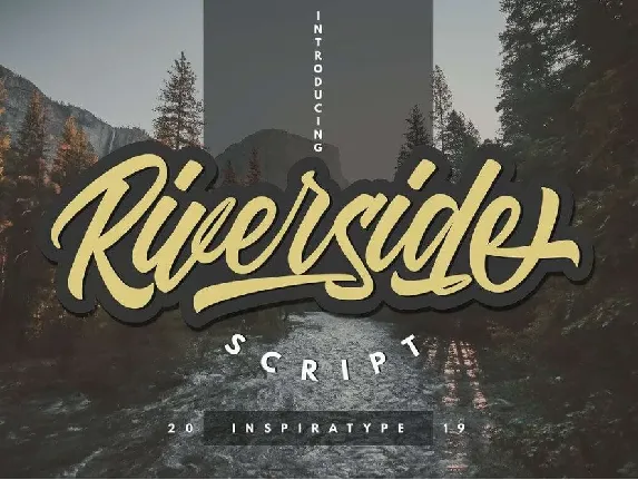 Riverside font