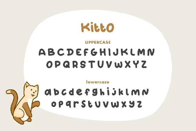 Kitto - Personal Use font