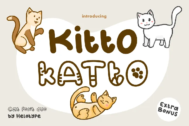 Kitto - Personal Use font