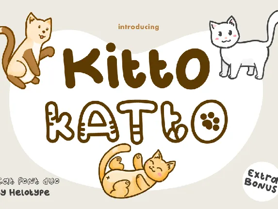 Kitto - Personal Use font