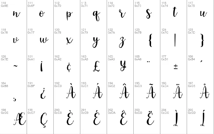 Asyifa font