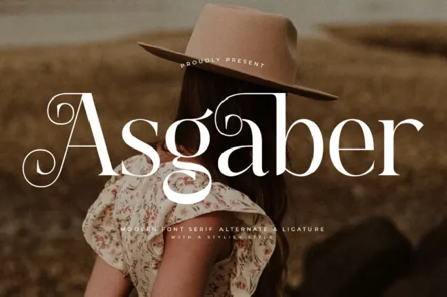 Asgaber font