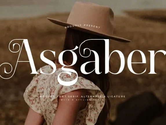 Asgaber font